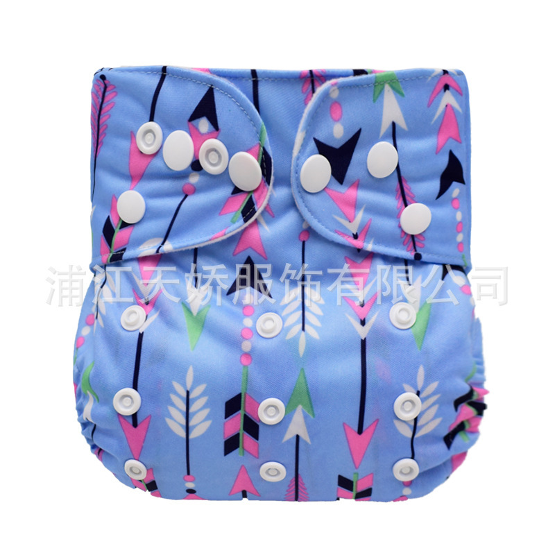 メーカークロスボーダー赤ちゃんおむつ洗える尿不湿通気性プリントトレーニングパンツcloth diaper|undefined
