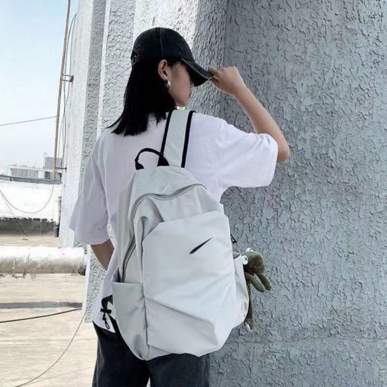 Schoolbag men's and women's high school junior high school large capacity Student soft backpack versatile durable outdoor travel backpack