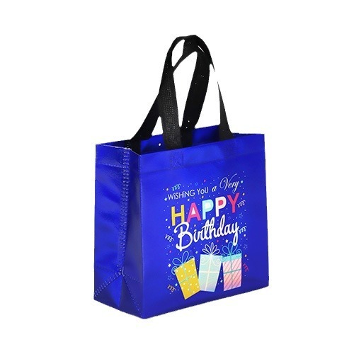 Customized Cross-border Spot Aluminum Foil Laser Film Non-woven Bag for Eco-friendly Shopping Fashion Hand-held 3D Bag
