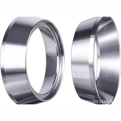 Coffee Powder Collection Ring, External Card-Type Powder Collector for Coffee Machines, Anti-Spatter Design, Fits 51/53/54/58mm Brewers