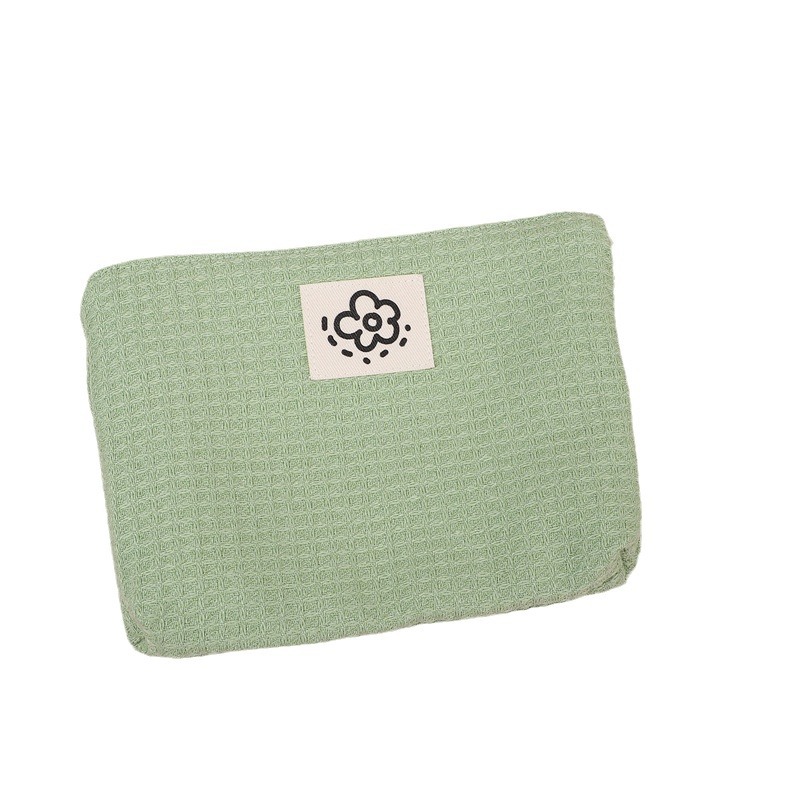 Bolsa de teléfono móvil japonesa retro waffle compacta, portátil, linda y exquisita bolsa de almacenamiento para estudiantes tarjeta de autobús bolsa de monedas