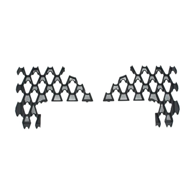Suitable for 26 Models of Chery Tiggo 8, Insect-Proof Net, Radiator Protection Net, Modified No-Disassembly Accessories for the Front of the Car (Automobile anti-insect net) - matt-black-insect-proof-net-on-top