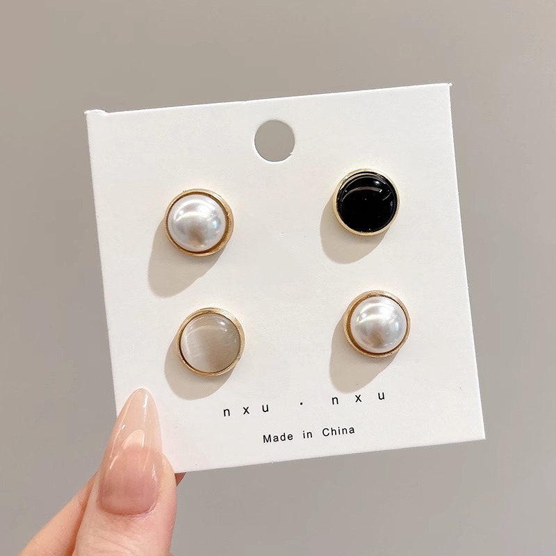 2025 nuevo broche de perla anti-desvanecimiento de moda mujer collar fijo tipo broche de pecho accesorios de ropa