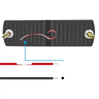 Новый грузовик боковой свет 40LED грузовик модифицированный двухцветный световод вода поворотник мотоцикл тормозной задний фонарь