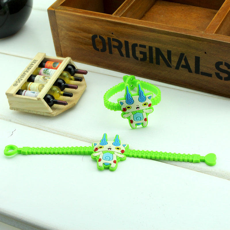 Unicornio de dibujos animados pulsera de PVC pulsera de goma suave pulsera de silicona pulsera creativa regalo personalizado al por mayor