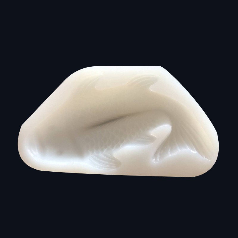 Molde creativo tridimensional Goldfish molde de silicona mousse pastel carpa molde de silicona helado molde de chocolate