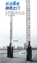 5系道闸门百胜双机箱中置式道闸门智能直流无刷变频道闸厂家直供