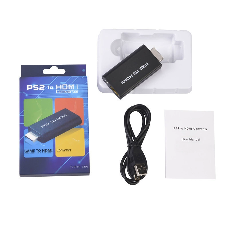Прямая продажа ps2 к hdmi, ps2 к hdmi, игра в HDMI, аудио и видео конвертер