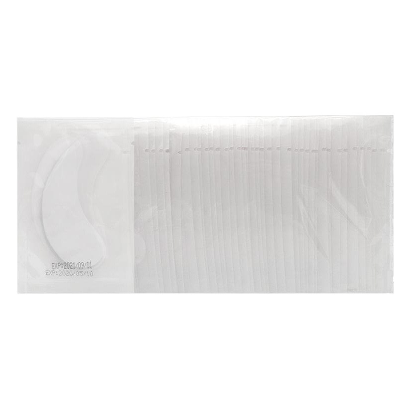 Wholesale eyelash extension eye patch isolation eyelash pad collagen transparent black film eye patch special for eyelashes