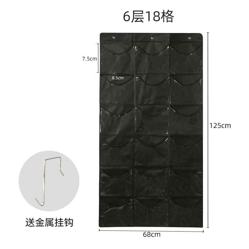 Nueva bolsa de almacenamiento para colgar bolsa de bolsillo transparente transfronteriza bolsa colgante de la puerta bolsa de almacenamiento de sombrero de béisbol nueva bolsa de almacenamiento colgante