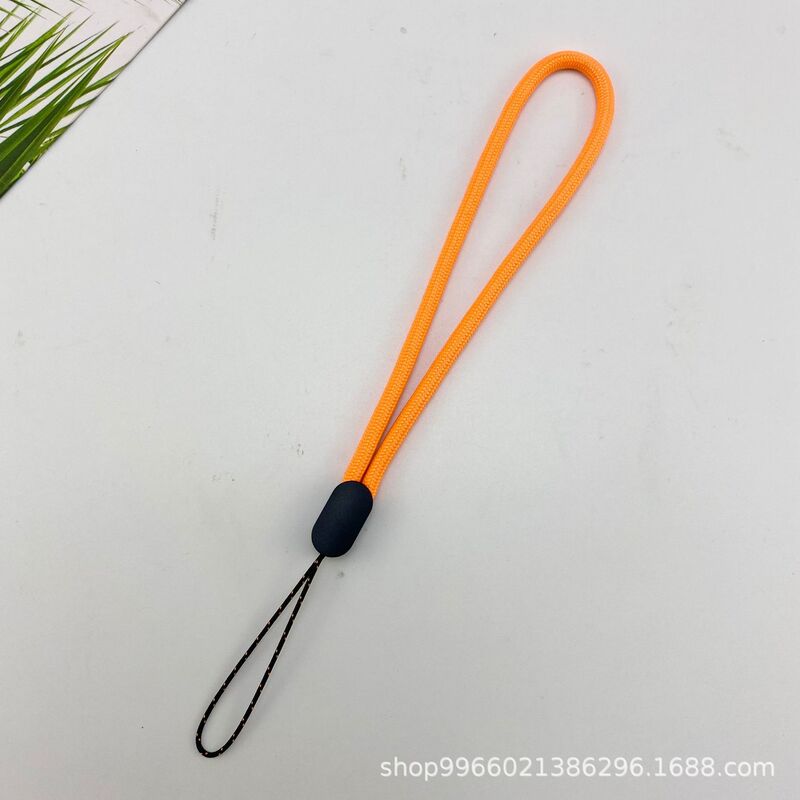 手机挂绳简约尼龙纯色长短款挂链手腕绳挂脖戴胜钥匙防丢挂件圆绳|undefined