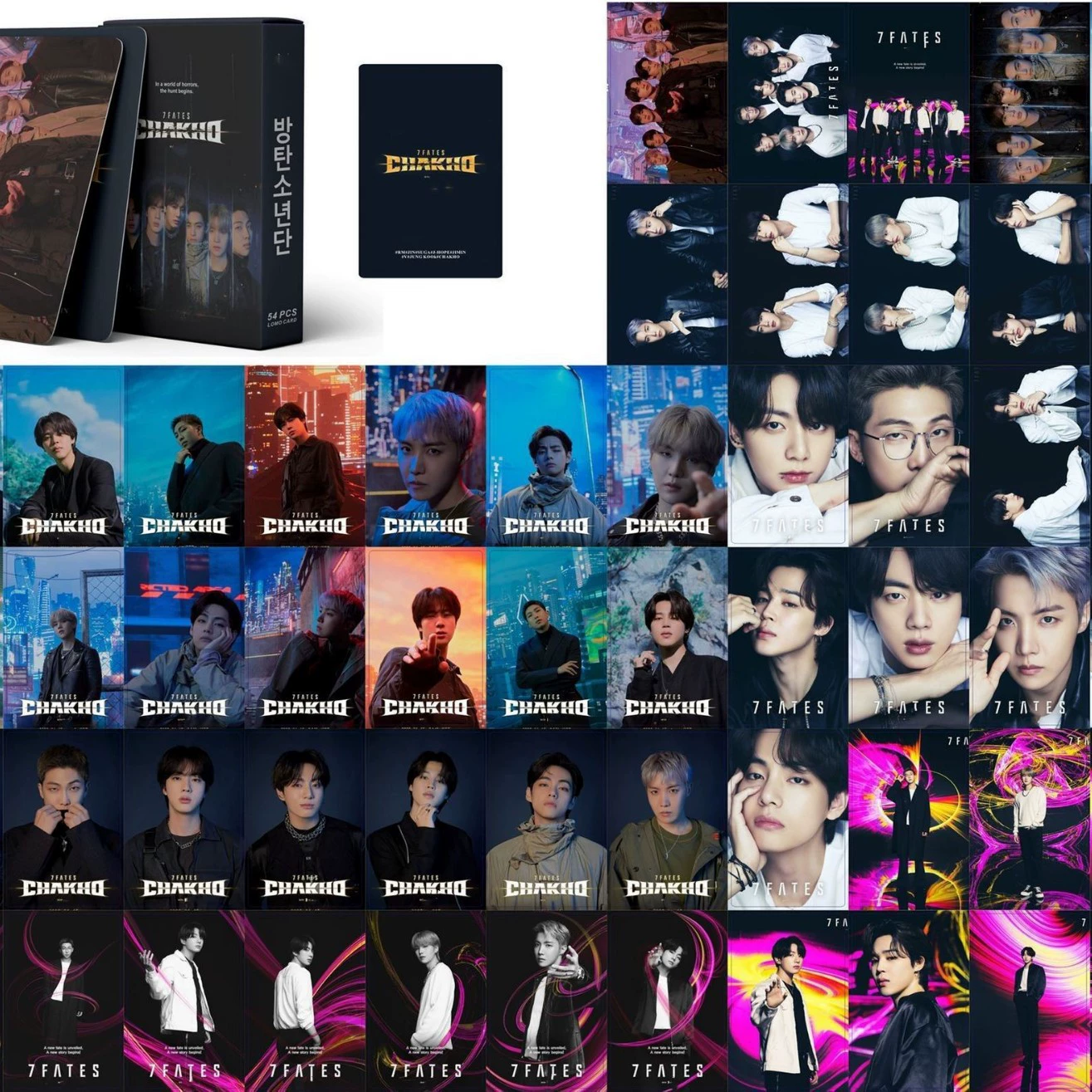 WZ общая цепь пятно 55 BTS STRAY KIDS INK TWICE открытка маленькая карточка LOMO карта