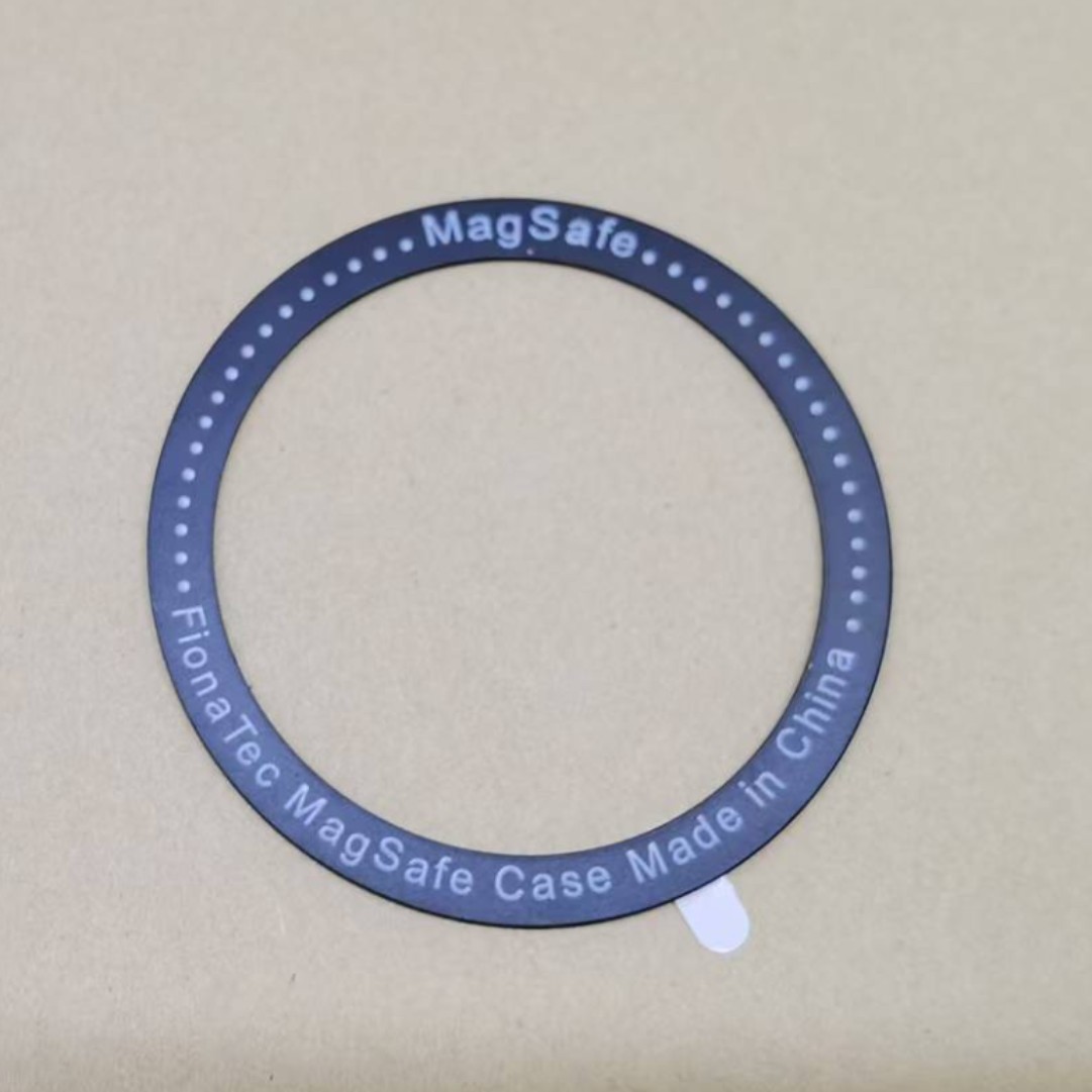 无线充电泳黑引磁片54*46mm引磁环Magsafe通用磁吸环强吸不掉