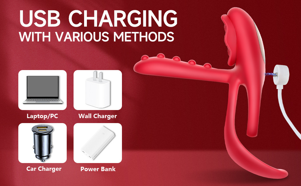 Vibrating Cock Ring For Couples Resonance Delay Training Aid_voghion.com