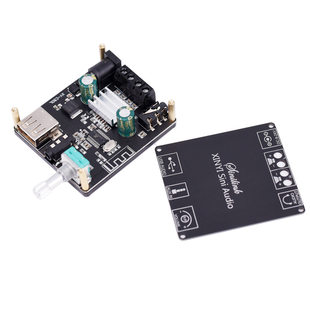 Bluetooth amplifier board MP3 decoder mini speaker motherboard receiver D class digital amplifier module 50W