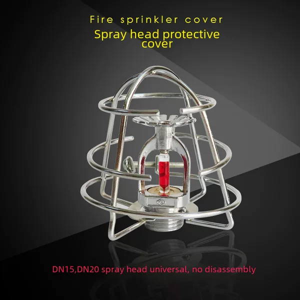 No-Disassembly Fire Sprinkler Head Protective Cover Sprinkler Head Guard Fire Sprinkler Head Protection Frame