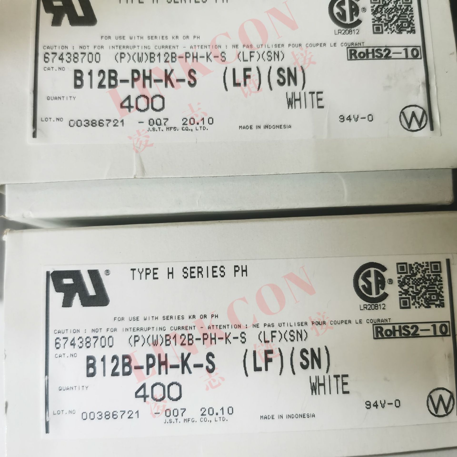 JST B12B-PH-K-S(LF)(SN)线对板连接器 12P 2mm间距 现货出售