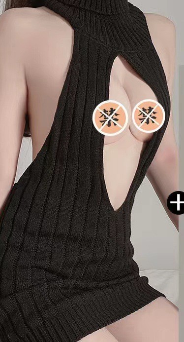 Эротический комплект Passion Set черный вертикальный