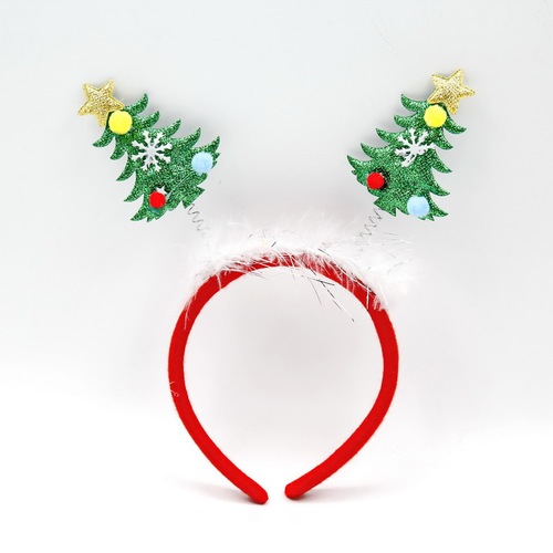 Christmas decoration hair clip reindeer snowman headband Christmas party decoration for adults and children