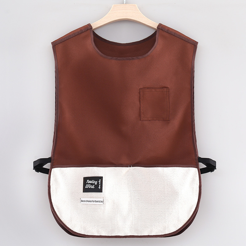 家庭用キッチンエプロン水かけ防止カフェ作業服通気性ベスト|undefined