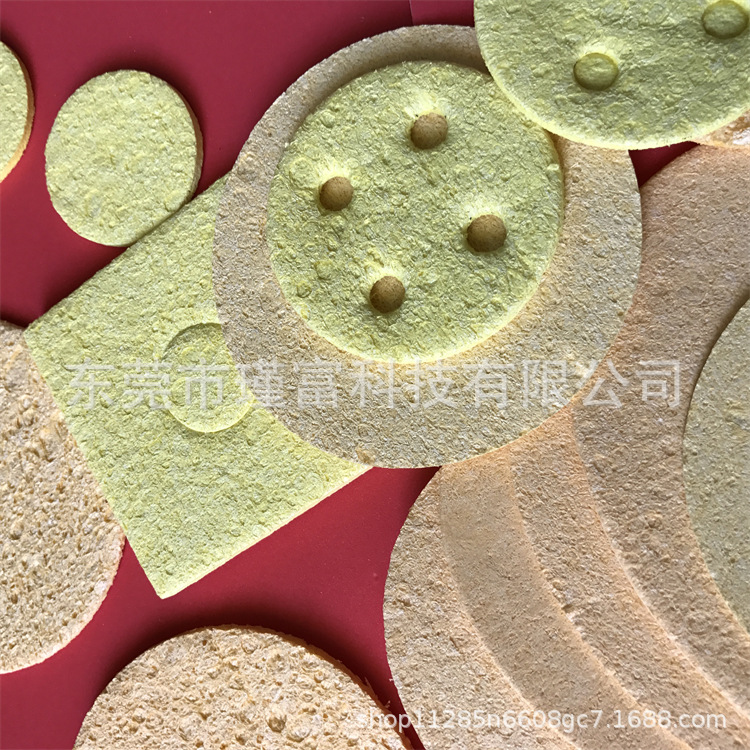 吸水木浆棉压缩海绵擦遇水变大洗碗布不沾油海绵刷锅