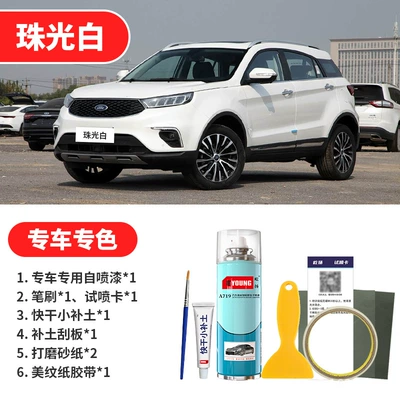 Ford Territory, Dark Blue touch-up Avtomobil boya qələmləri - pearl-white-emergency-repair