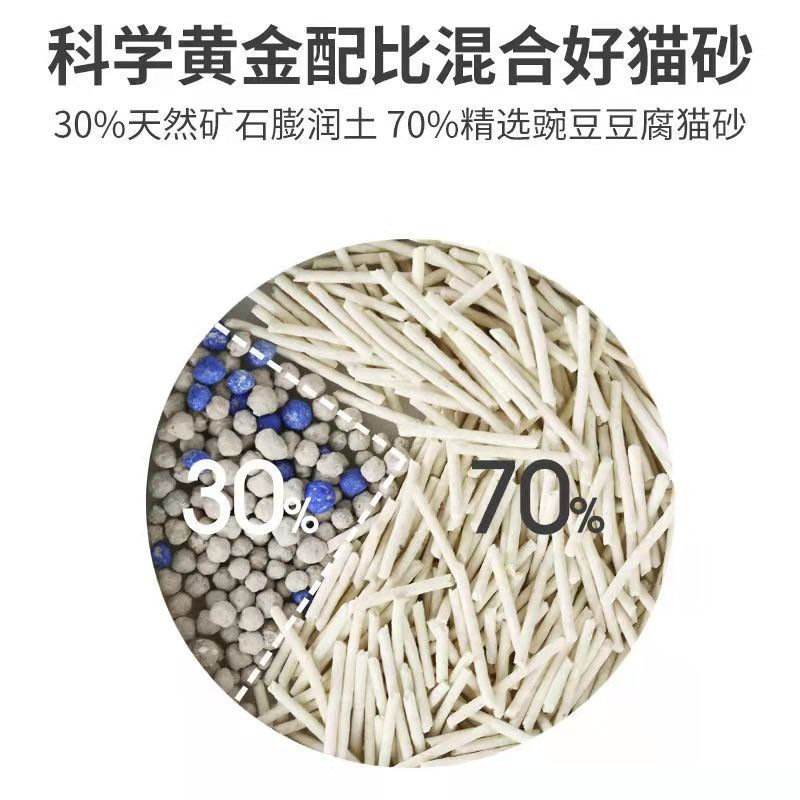 Arena para gatos Kitten Captain, desodorizante, de bajo polvo, aglomerante, elimina olores, fabricante mayorista de bentonita de tofu, desodorizante.
