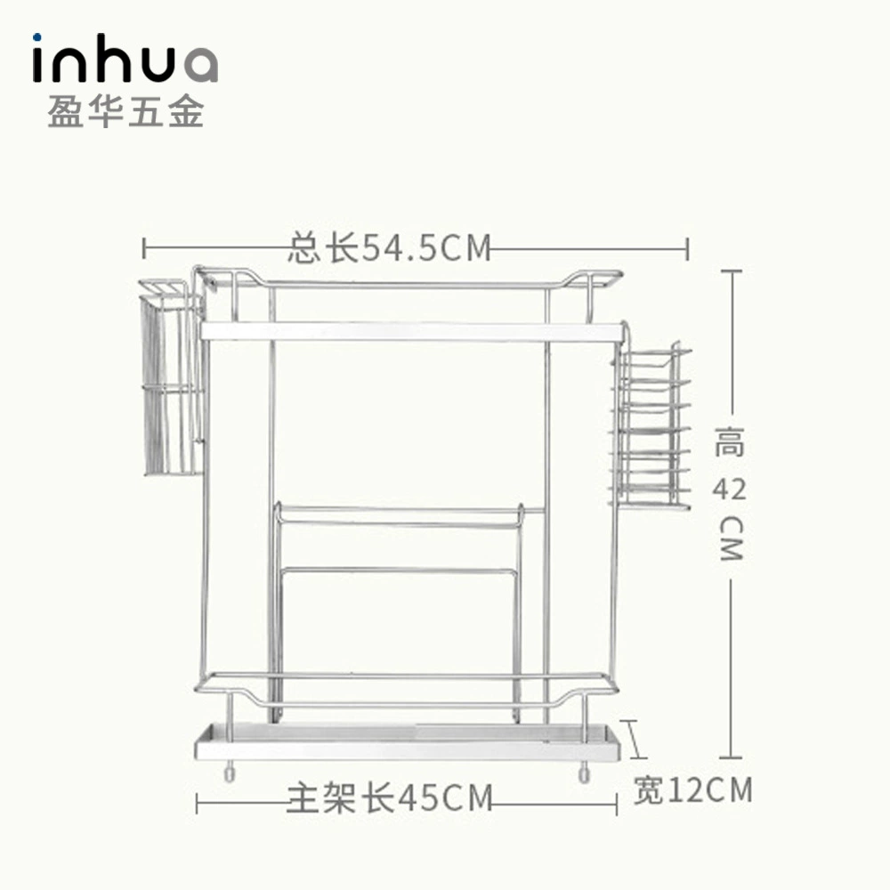 Double-layer corner frame stainless steel, storage system