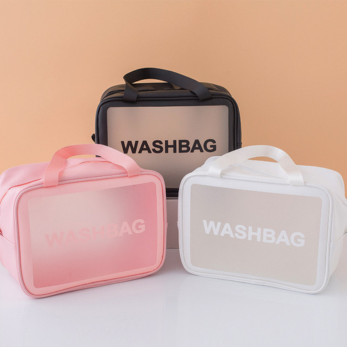 Cosmetic bag ins style super popular large capacity women's cosmetic bag portable waterproof toiletry bag portable travel storage bag