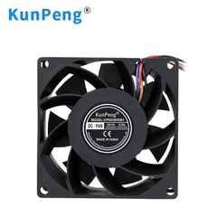 DC8038 violent fan 8cm brushless motor DC fan speed measurement alarm function high speed cooling fan
