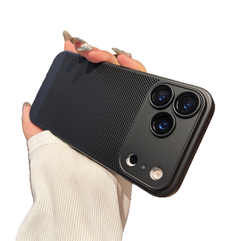 适用iPhone17PROMAX肤感散热手机壳苹果16全包镜头膜防摔保护套15|undefined
