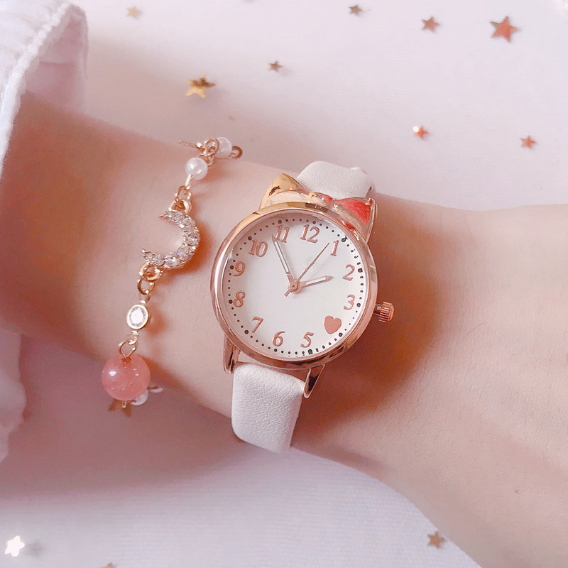White + Star Moon Bracelet