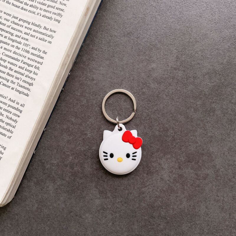 かわいい iPhone Apple トラッカー保護カバー Airtag 紛失防止デバイス収納ボックス漫画シリコンソフトケースに適しています|undefined