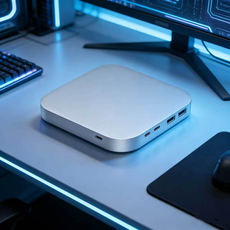 Mac Mini M4 Is Compatible with Expansion Dock Stands, Made of High-Quality Aluminum Alloy and Equipped with Enhanced Heat Dissipation