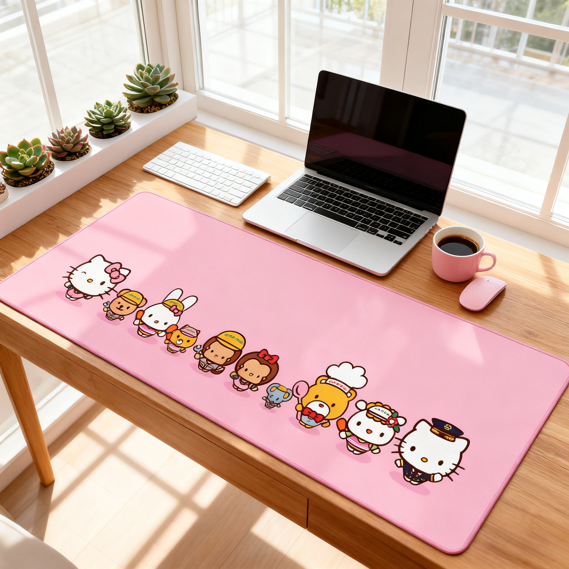 Alfombrilla de ratón grande extra grande estera de mesa de goma alfombrilla de ratón almohadilla de teclado antideslizante juego de dibujos animados almohadilla de escritorio accesorios de computadora