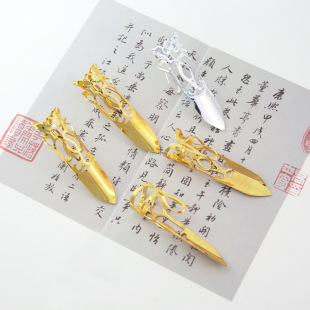 New Hollow Irregular Finger Set High Sense Creative Ancient Dress Dance Finger Set Accessories