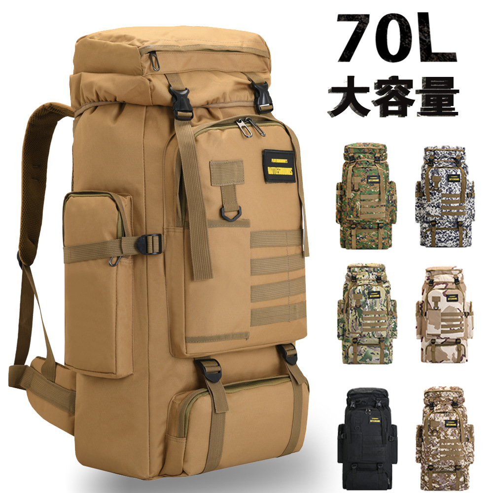 capacious camouflage backpack