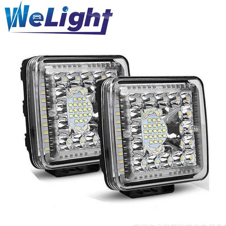 231W 4 inch waterproof aluminum alloy 16LED light applicable off-road vehicle truck ATV UTV SUV tractor
