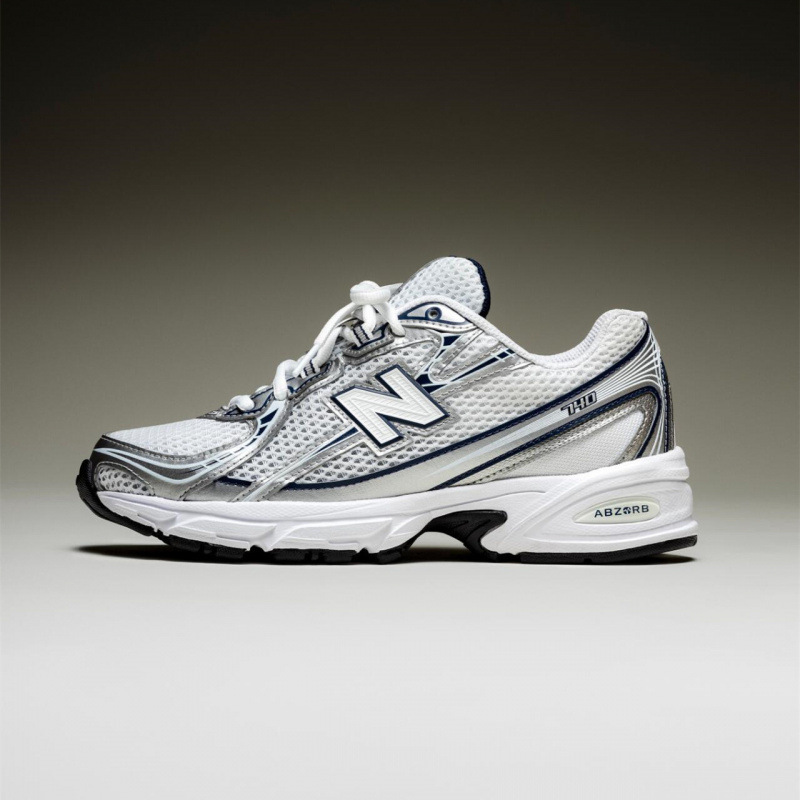 莆田クロスボーダー 2025 新色 NB740 男性と女性のレトロな軽量通気性多用途カジュアルお父さんスニーカー|undefined