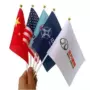 地标定制加油手挥旗