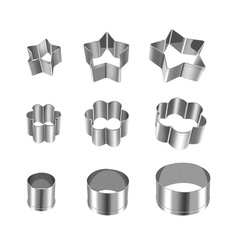 Wholesale Manufacturer Stainlesss Steel Biscuit Mold 24-Piece Set Cake Mold Fondant Fruit Cutter Handmade DIY Baking Tools