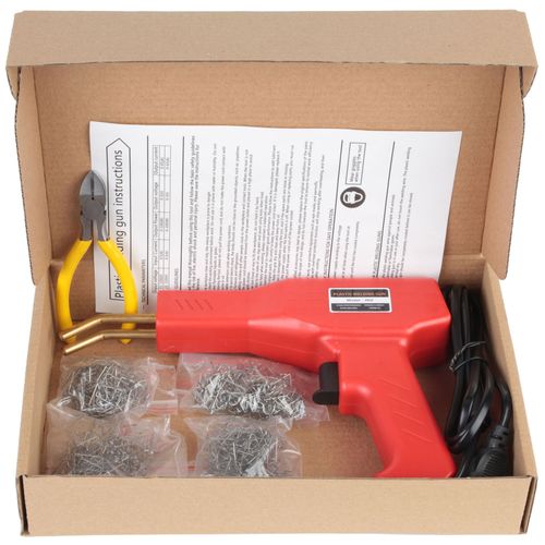 H50 red black blue white yellow green plastic welding machine set car bumper plastic repair welding gun welding nail European and American regulations