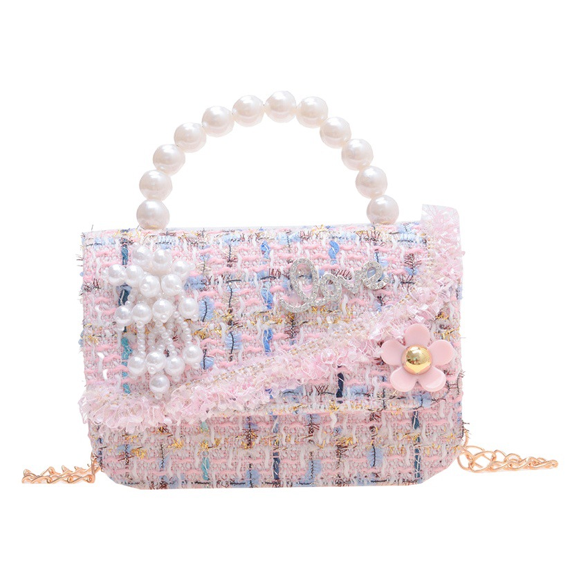 New Children's Bag Small Chanel Style Shoulder Bag Fashion All-match Girls' Messenger Bag Trend Chain Backpack Wholesale