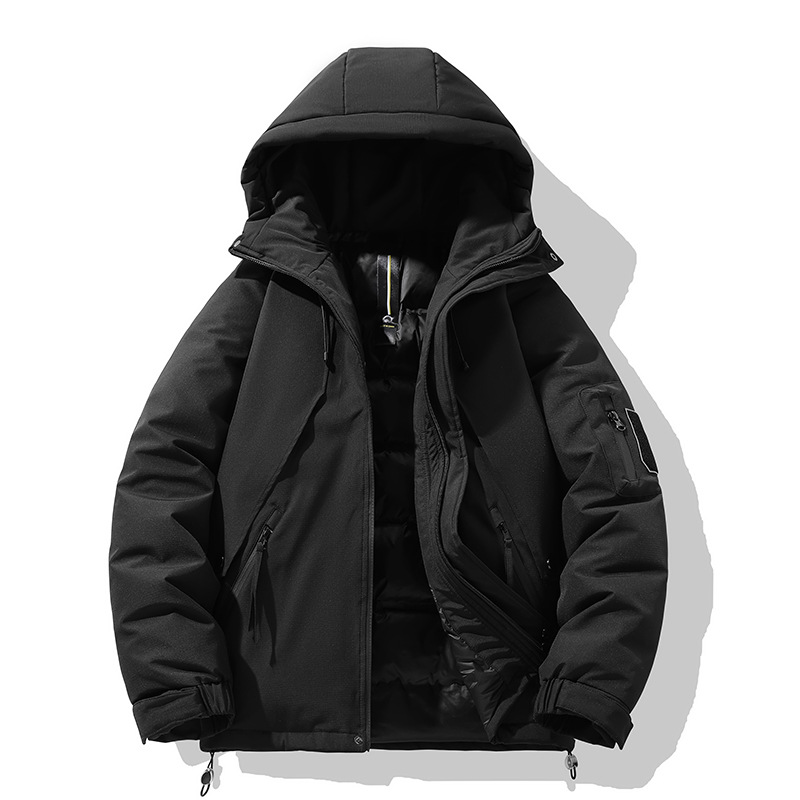 Stormtrooper Outdoor Daunen Herbst und Winter neue Mode lässig vielseitige Jacke, trendige lose Paar dicke Jacke Männer_voghion.com