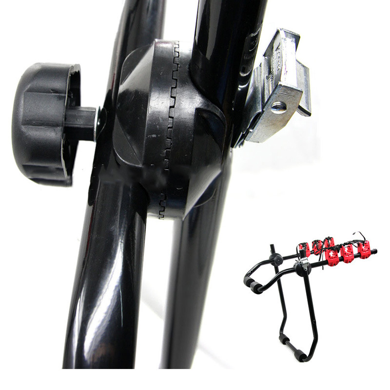 Car-Mounted Bicycle Rack Car Tail-Mounted Universal Foldable Metal Trunk Rack Bicycle Rack