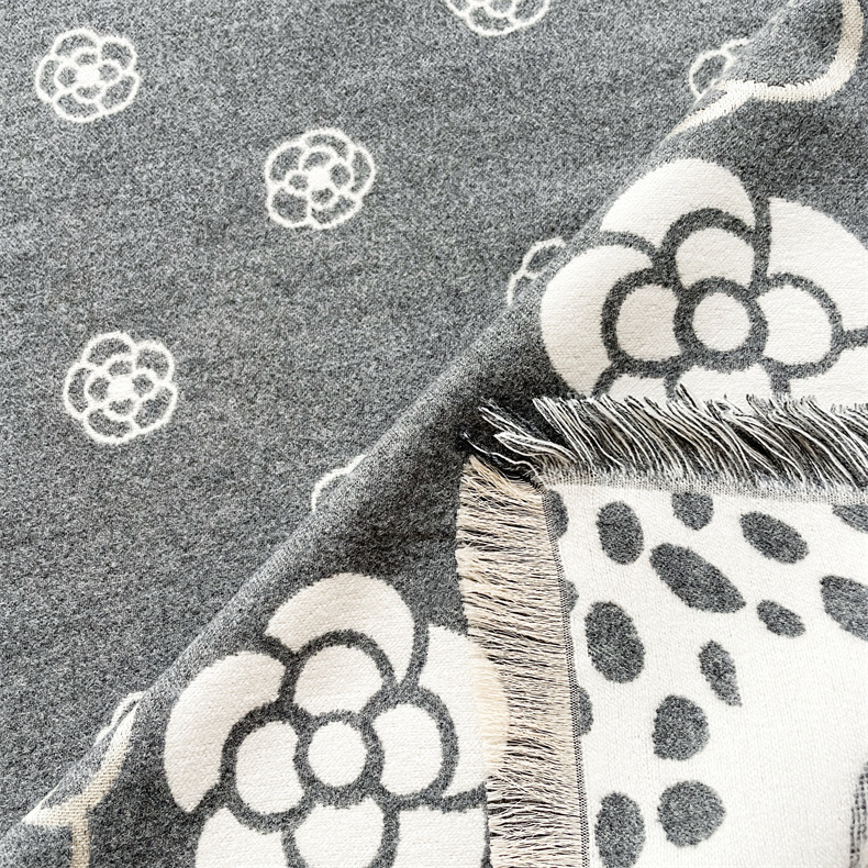 Sciarpa calda in cashmere versatile, sciarpa di camelia da donna, sciarpa di alta qualità, sciarpa autunnale e invernale_voghion.com