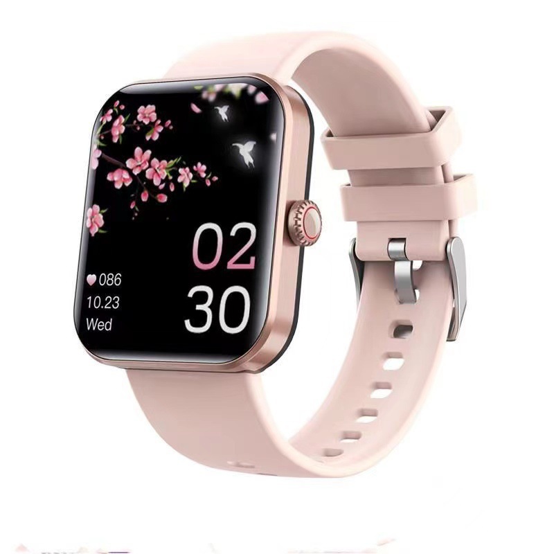 Cross-border New F57L Smart Watch Body Temperature Blood Oxygen Heart Rate Health Monitoring Step Counting Entertainment_voghion.com