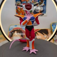 ドラゴンボール白洞フリーザ第一形態スーパーサイヤ人悟空決戦フィギュア置物