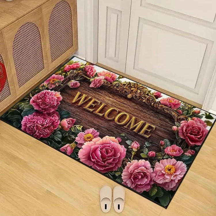 Alfombrilla de puerta de simulación 3D-4