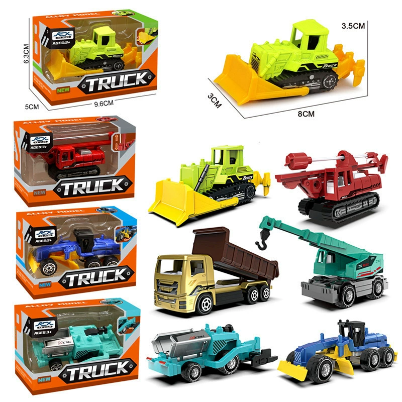 Металлическая игрушечная машина для мальчиков, масштаб 1:64